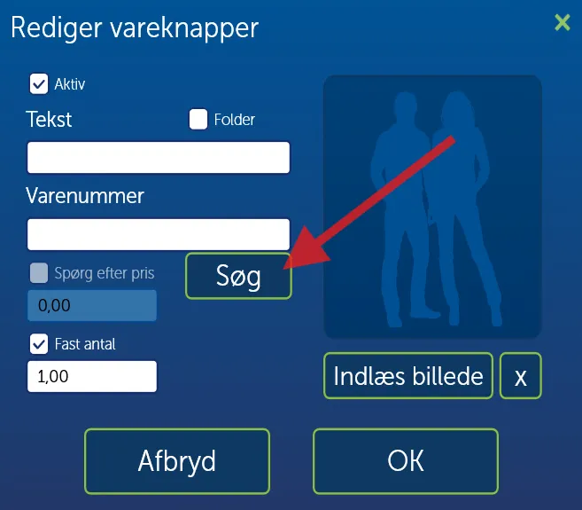 Opret vareknap i EasyPOS kassen - EasyPOS Opret vareknap i EasyPOS kassen - EasyPOS